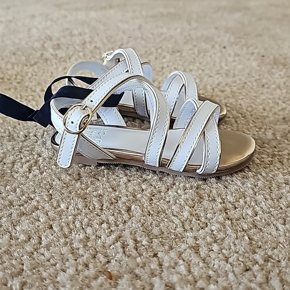 Janie and Jack rose #sandals